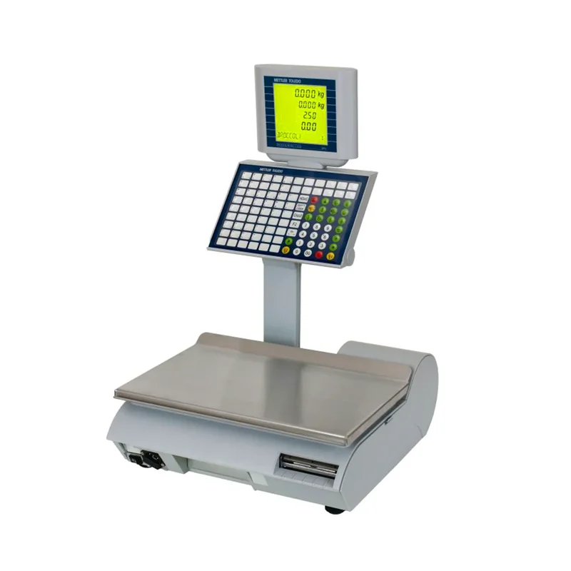 bPro 15kg barcode label printing scale with USB and Ethernet for retail shops in Kenya
